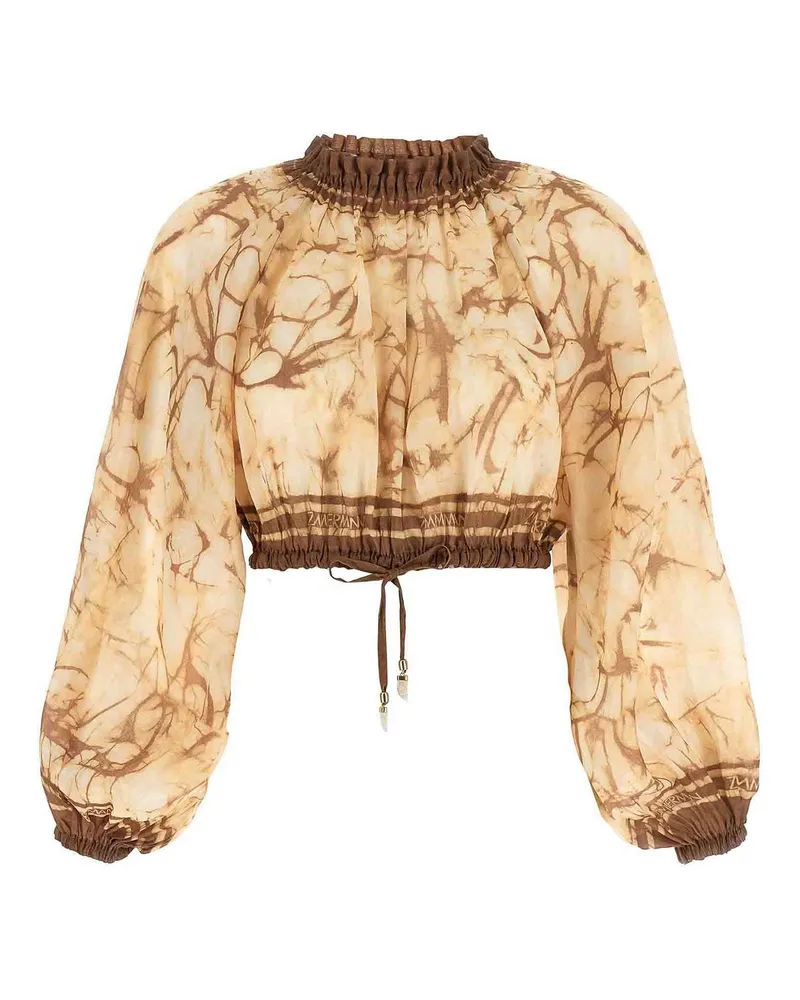 Zimmermann Top - Beige Beige