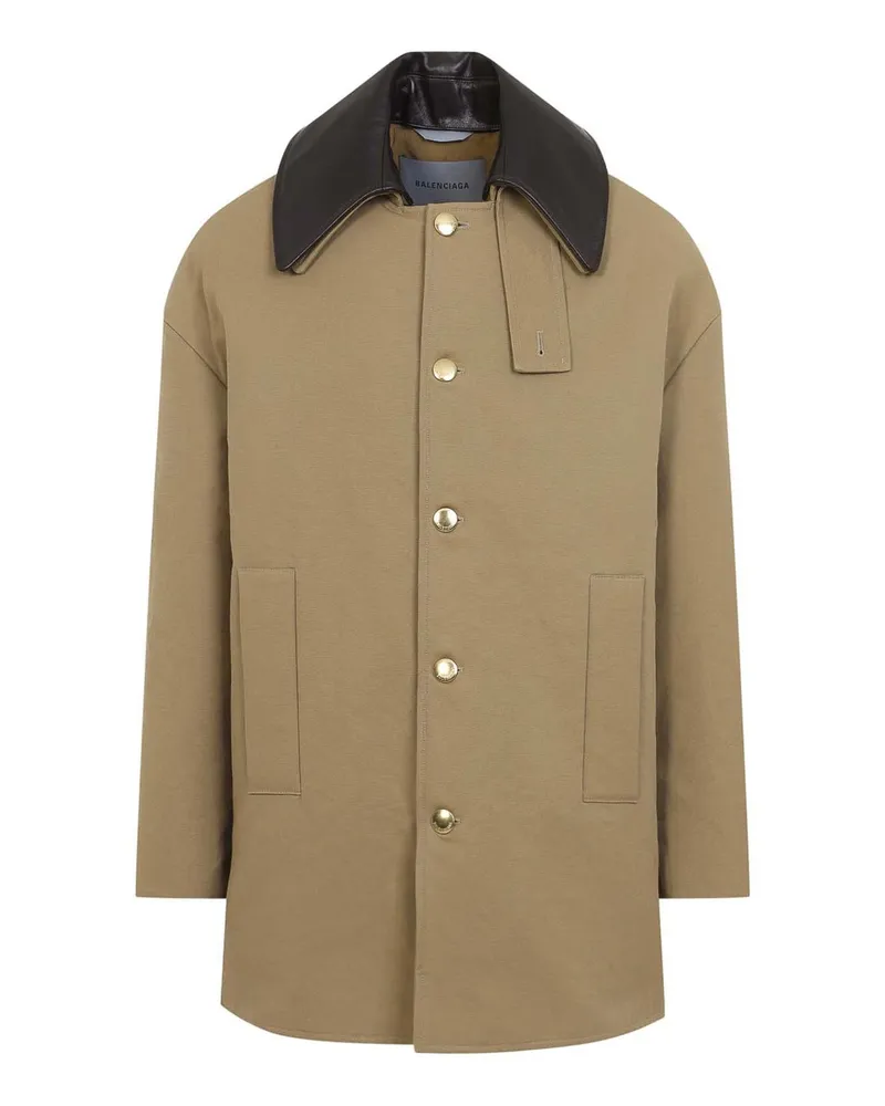 Balenciaga Kurzer Mantel - Beige Beige