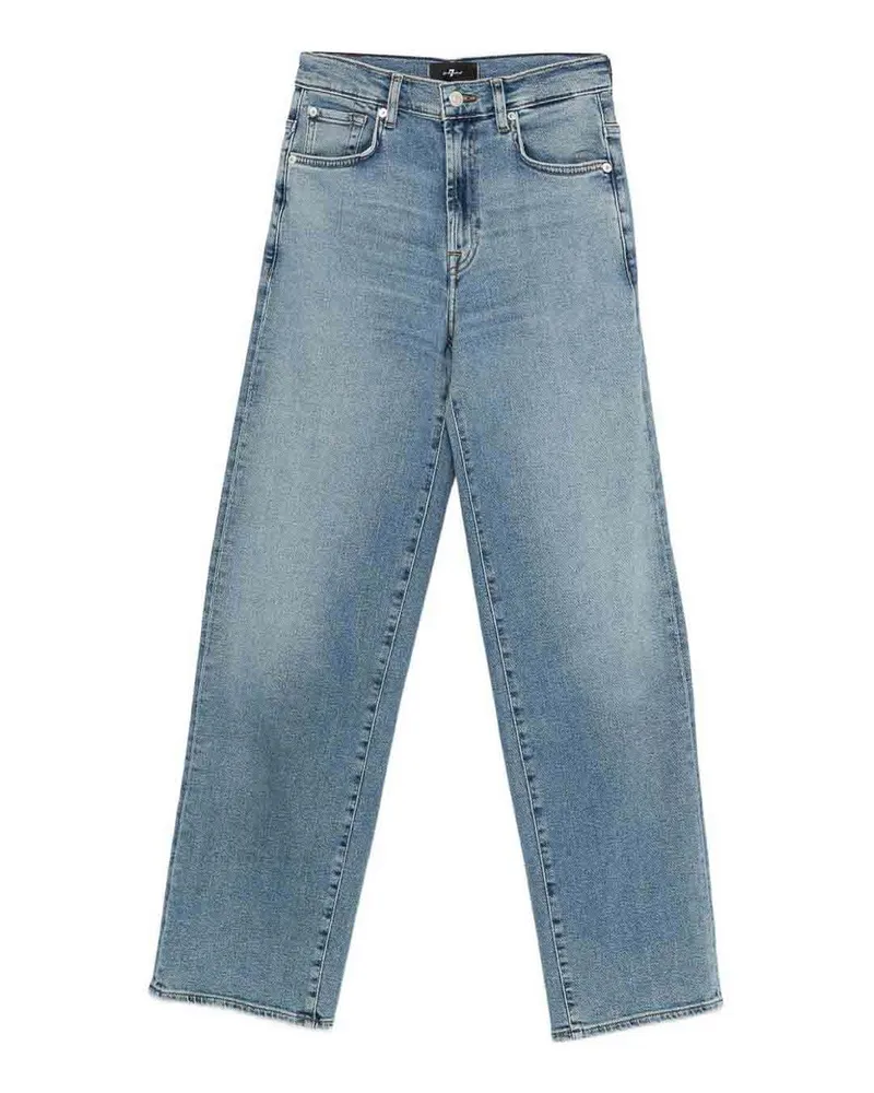 Seven7 Straight Leg Jeans - Blau Blau