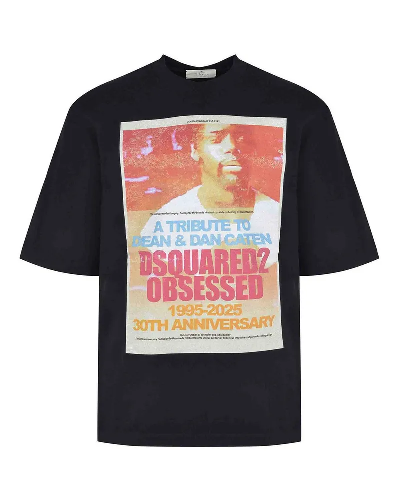 Dsquared2 T-Shirt - Schwarz Schwarz