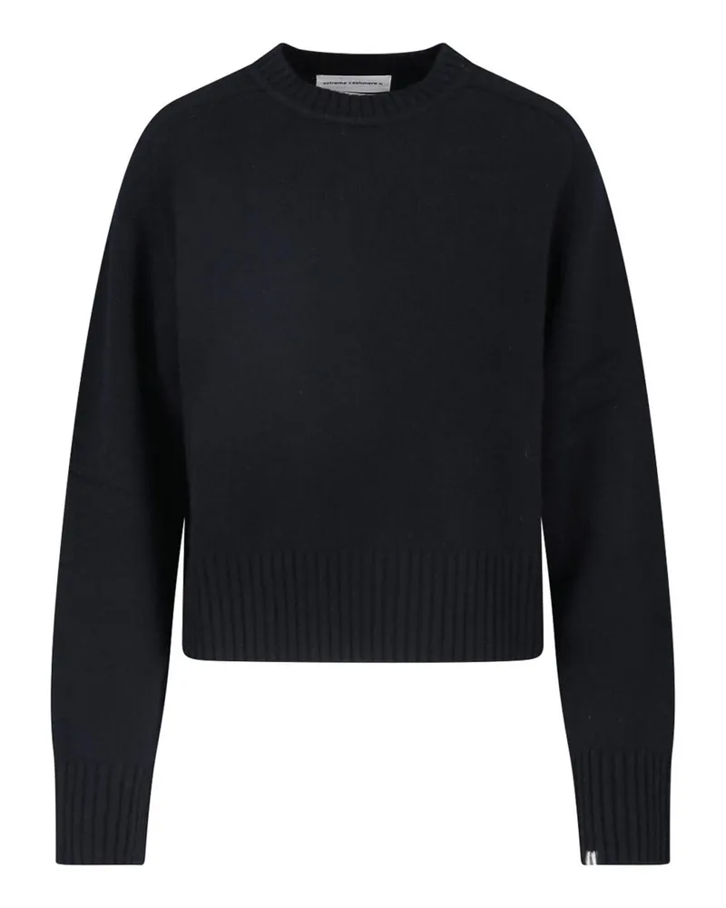 extreme cashmere Rundhalspullover - Schwarz Schwarz