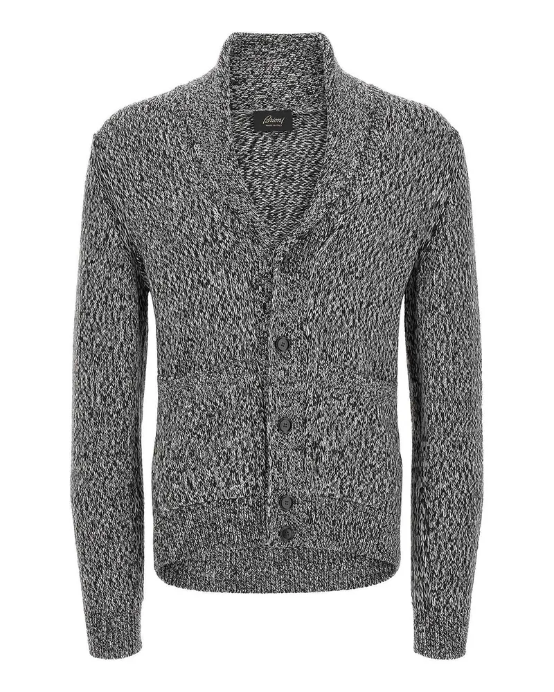 Brioni Cardigan - Weiß Weiß