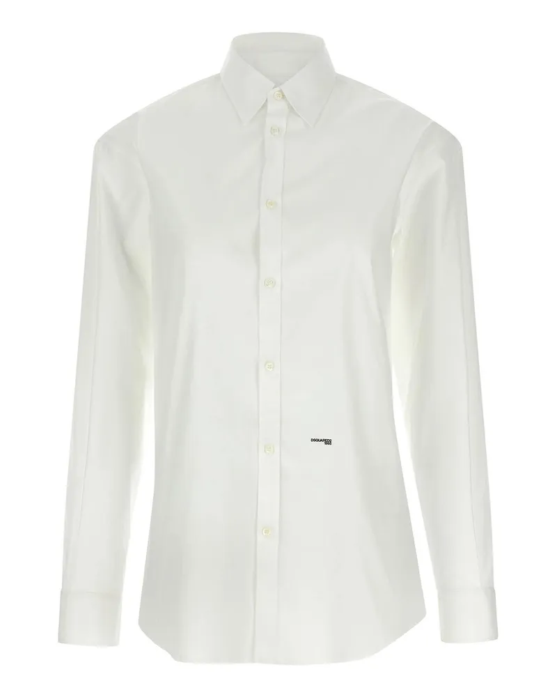Dsquared2 Hemd - Weiß Weiß