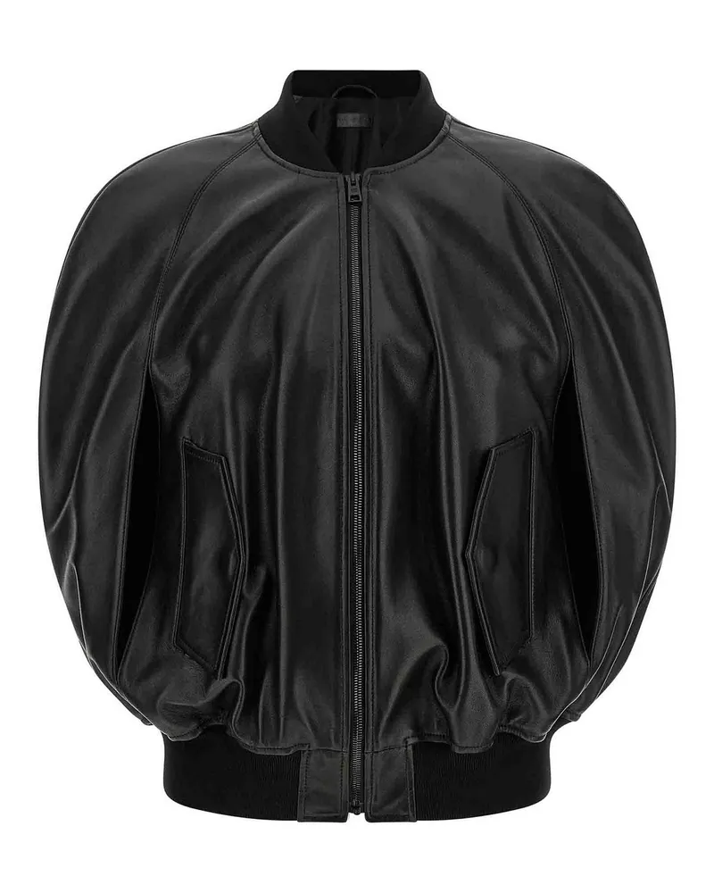 Balenciaga Bomberjacke - Schwarz Schwarz