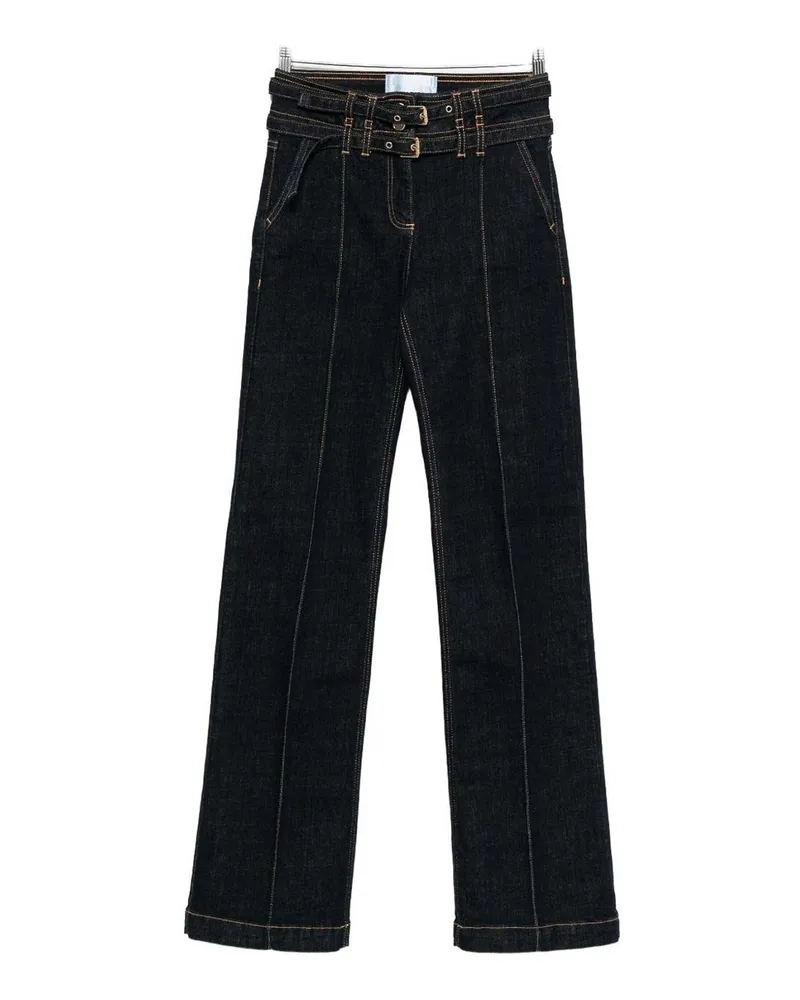 Blumarine Bootcut Jeans - Blau Blau