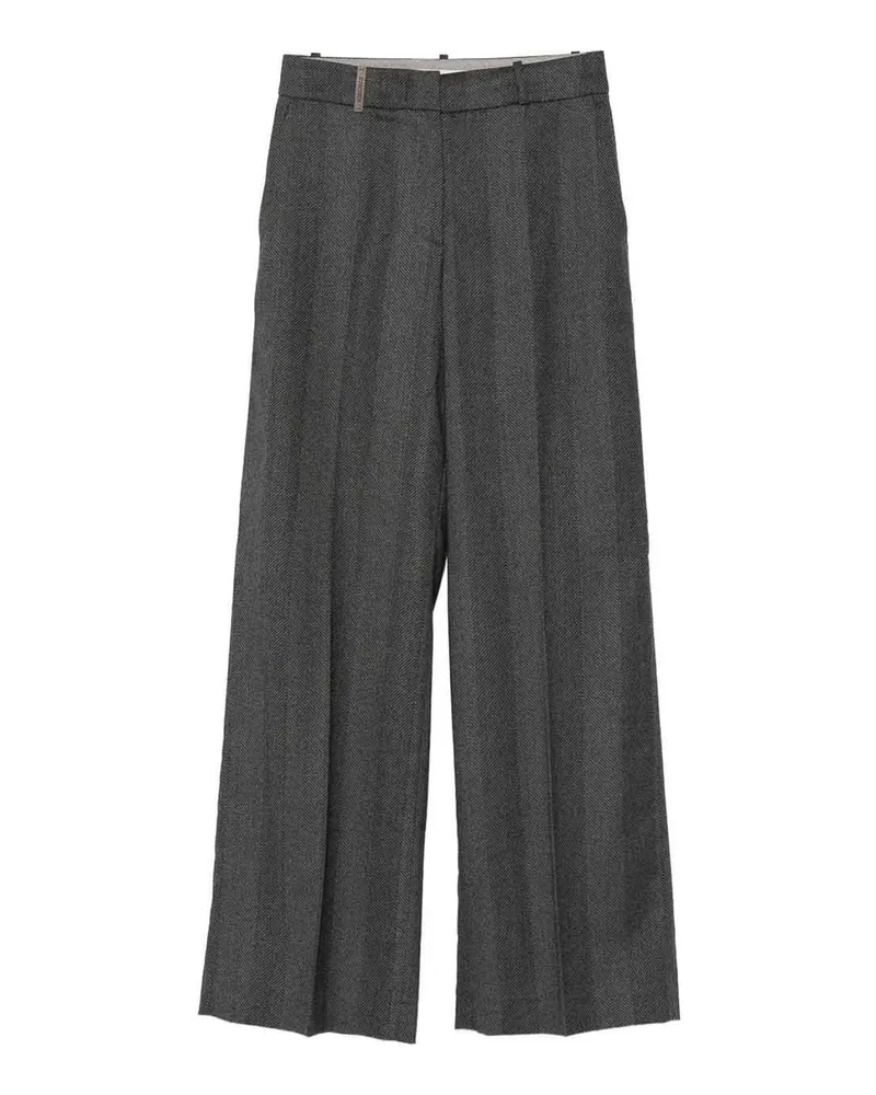 Peserico Casual Hose - Grau Grau