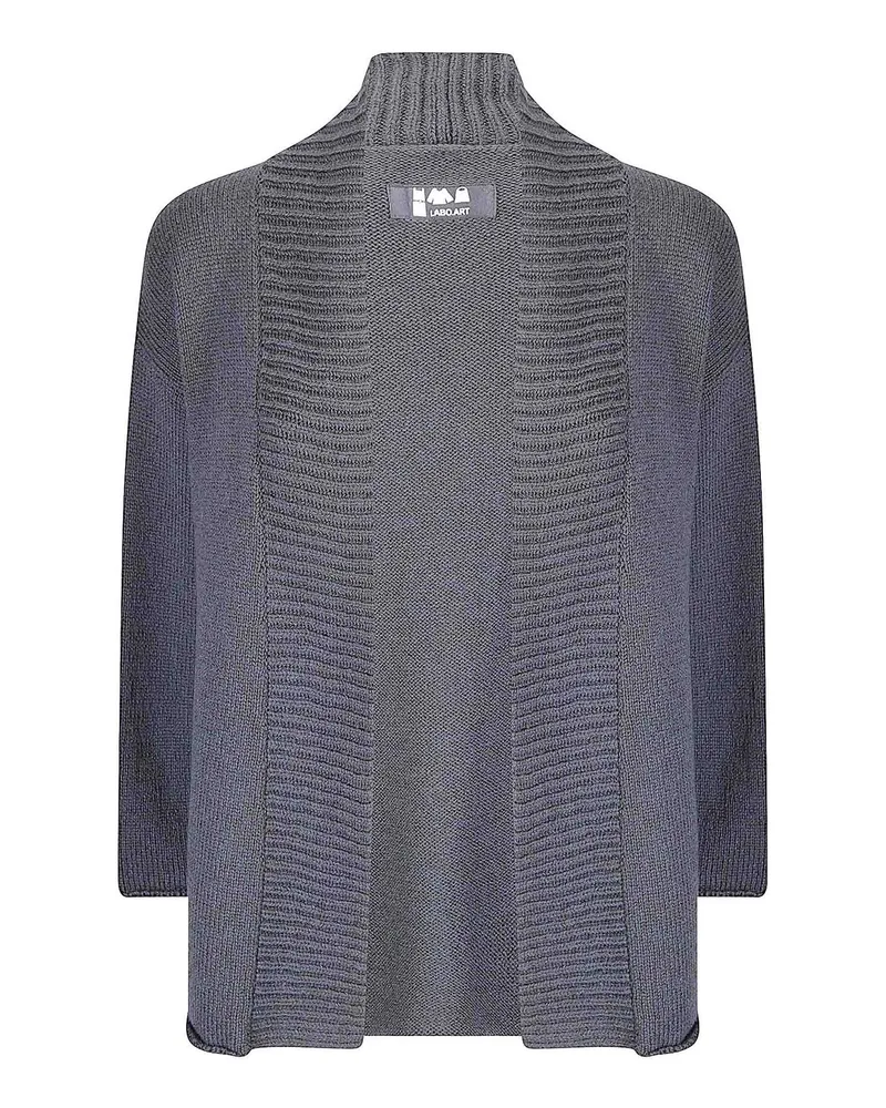 LABO.ART Labo. Art Cardigan - Dunkelgrau Dunkelgrau