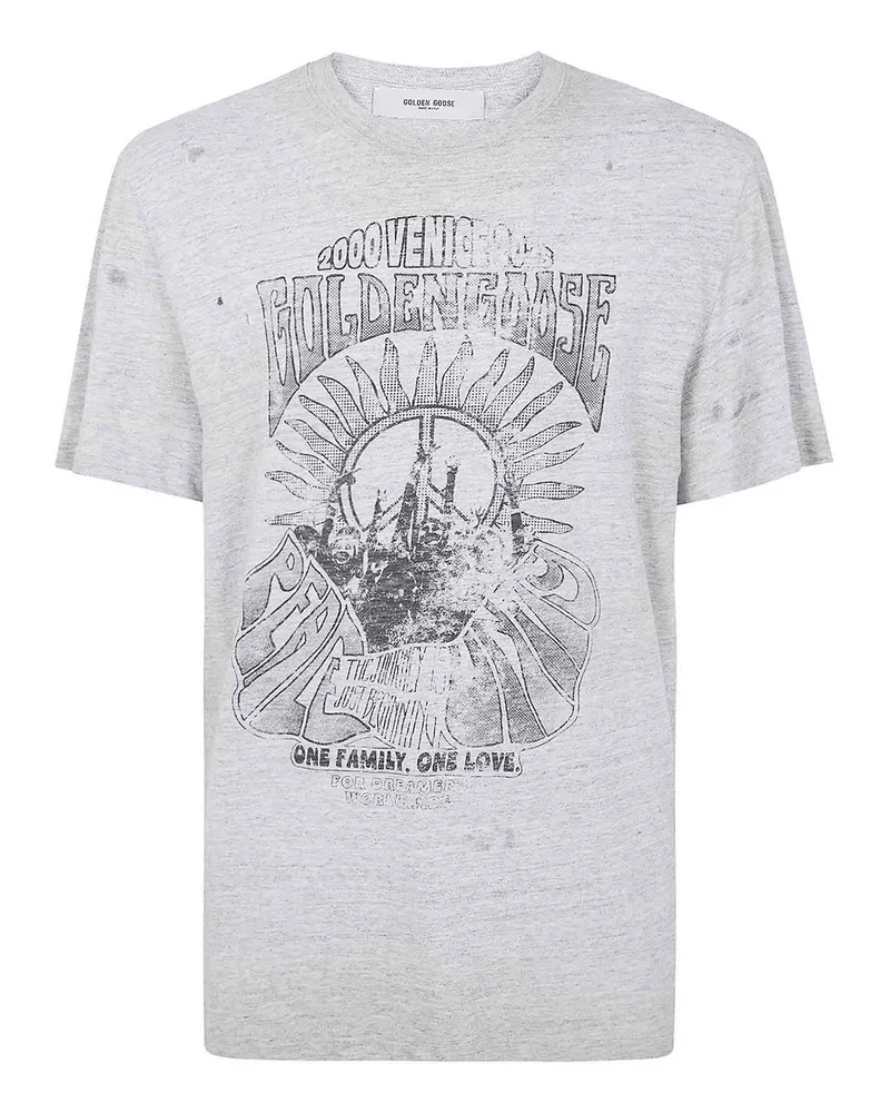 Golden Goose T-Shirt - Grau Grau