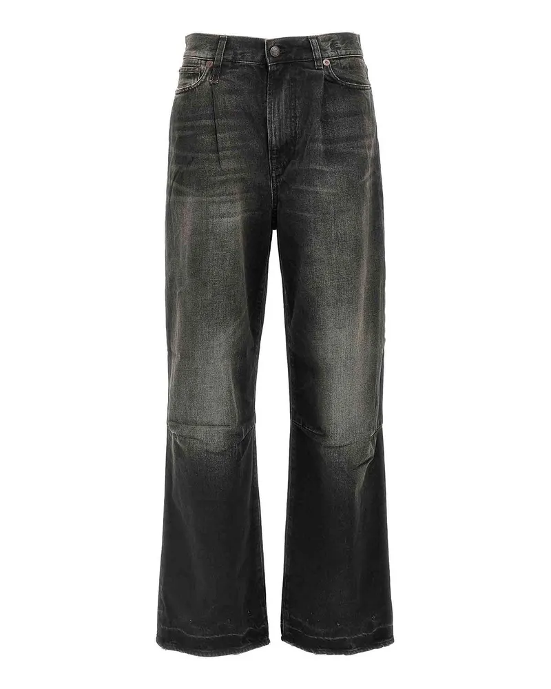 R13 Bootcut Jeans - Schwarz Schwarz