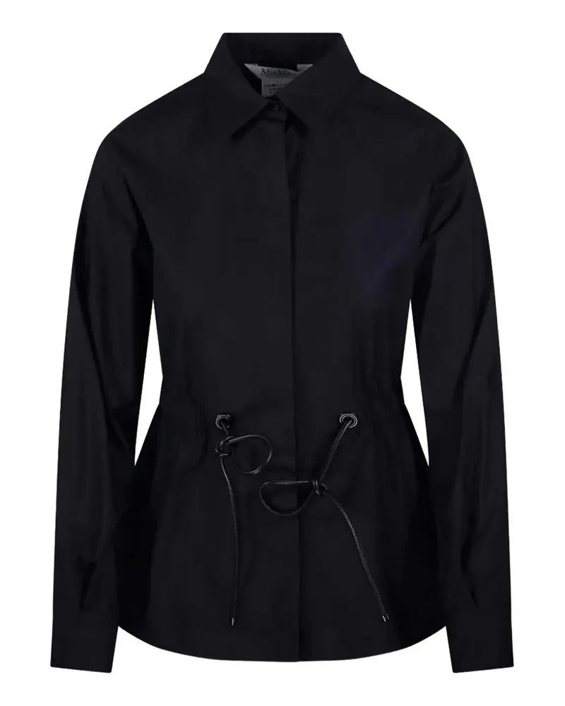 Max Mara Hemd - Schwarz Schwarz