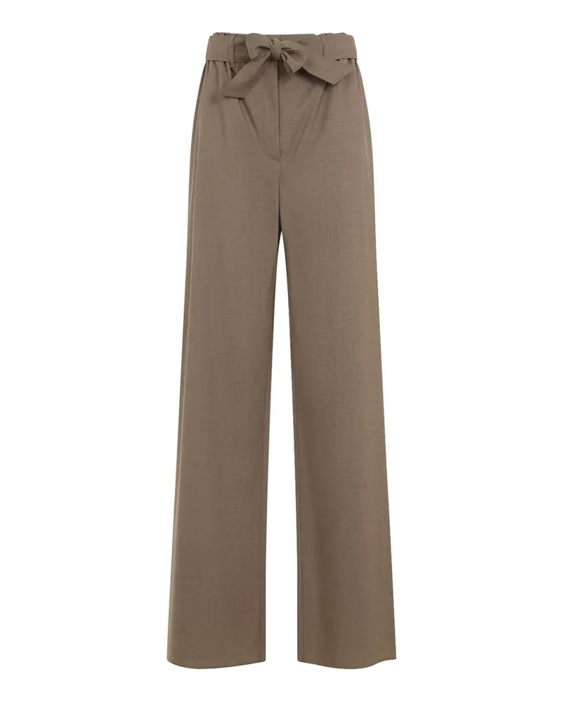 Max Mara Casual Hose - Hellbraun Hellbraun