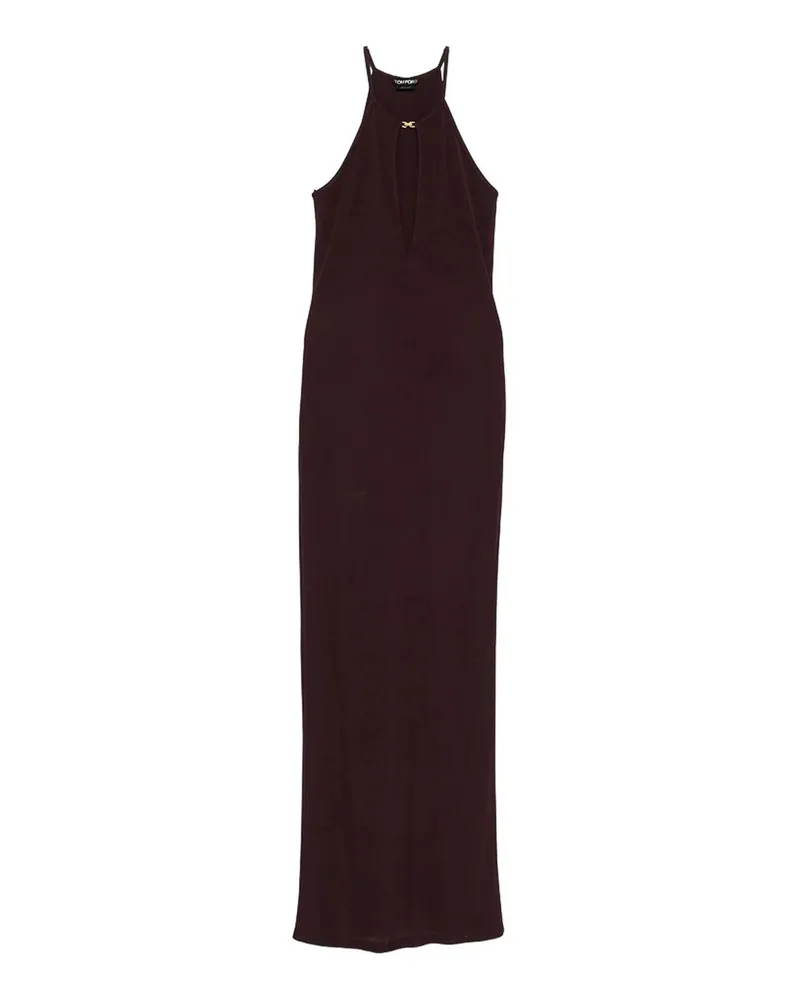 Tom Ford Maxikleid - Lila Lila