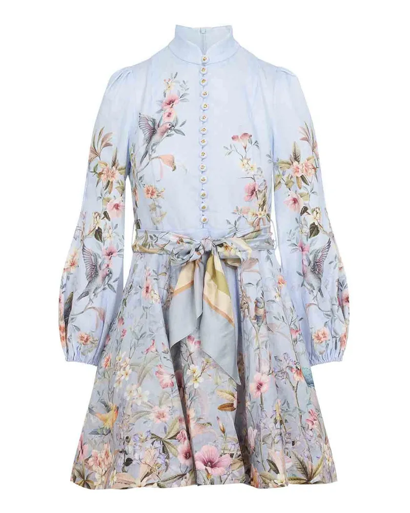 Zimmermann Kurzes Kleid - Blau Blau