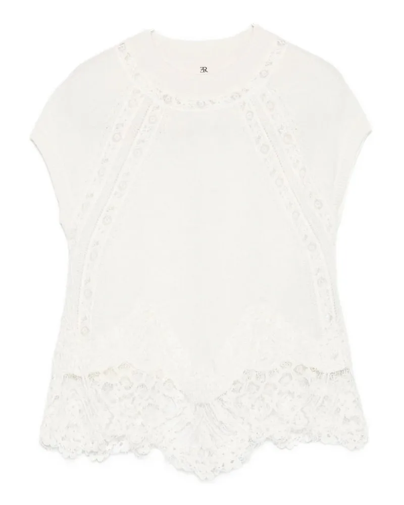 Ermanno Scervino Top - Weiß Weiß