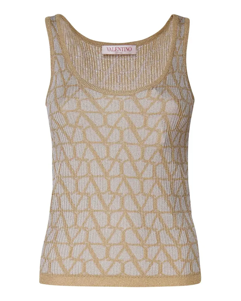 Valentino Garavani Top - Gold Gold