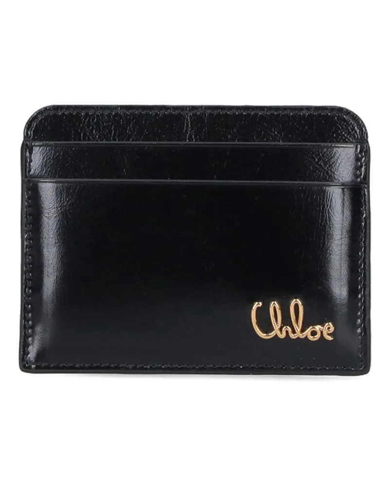 Chloé Portemonnaie - Schwarz Schwarz