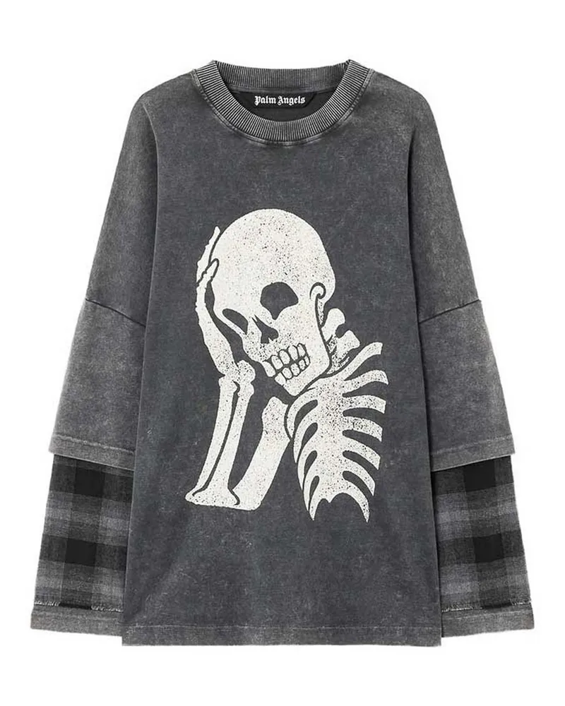Palm Angels Sweatshirt - Grau Grau