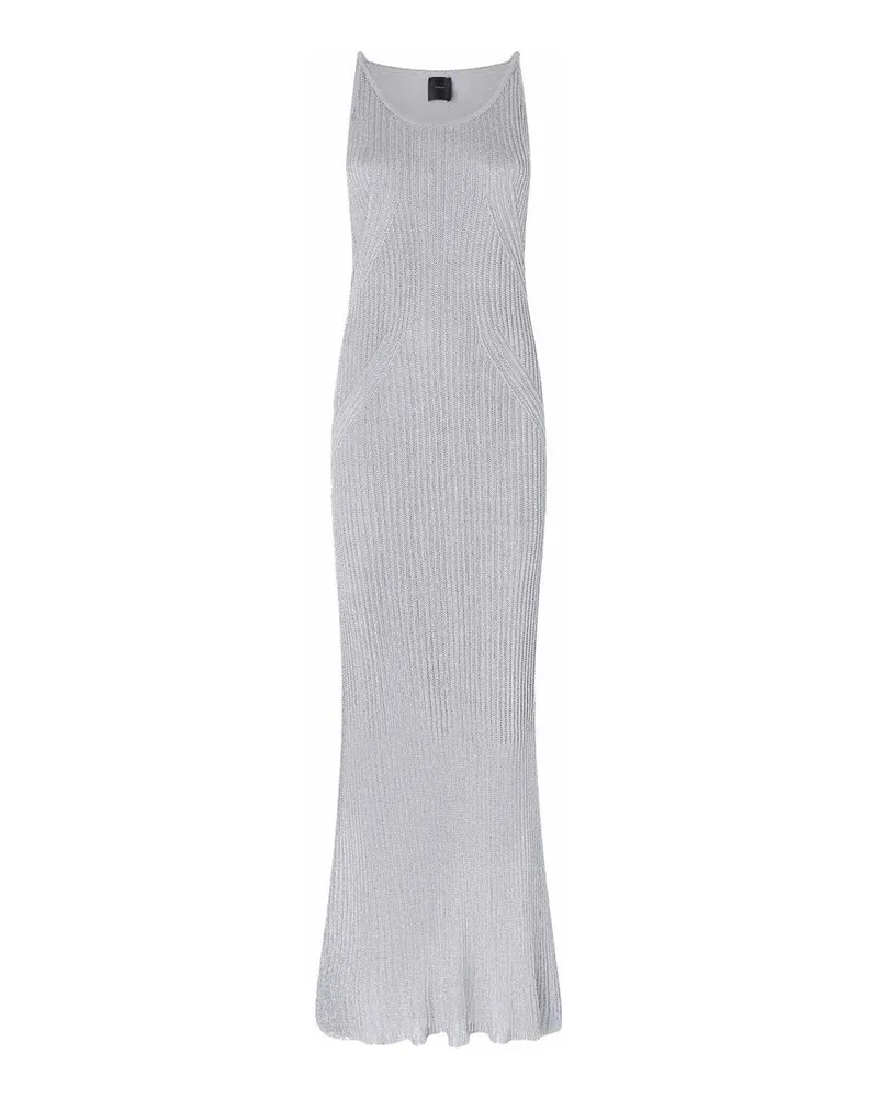 Pinko Maxikleid - Silber Silber