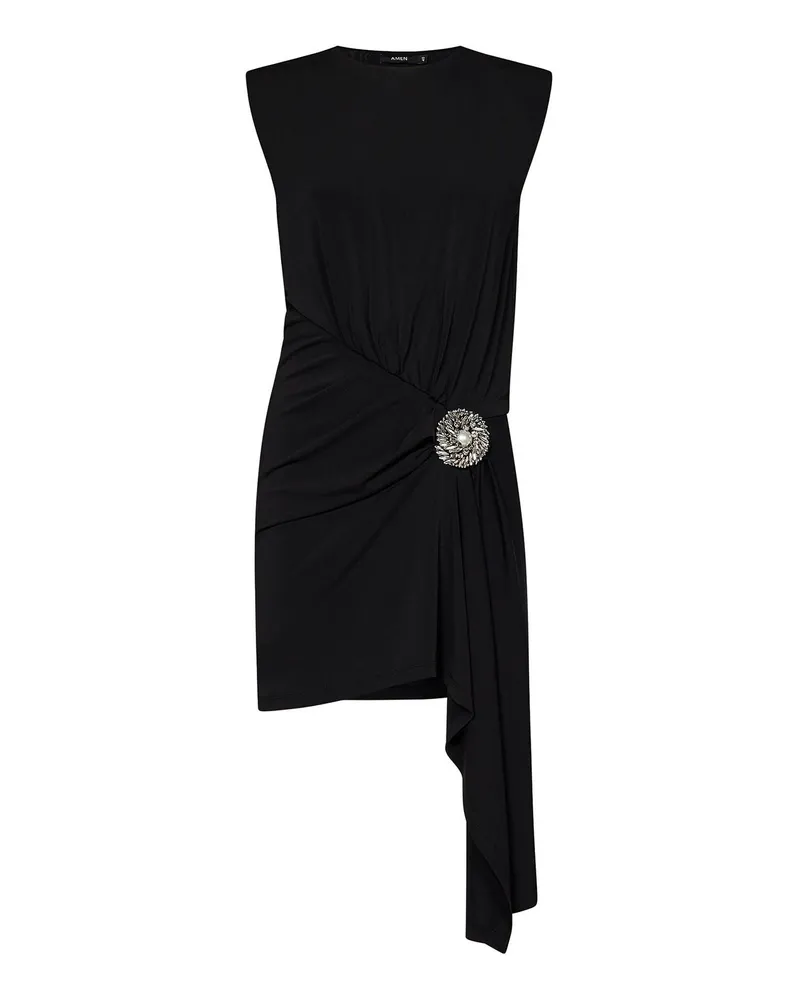 Amen Kurzes Kleid - Schwarz Schwarz