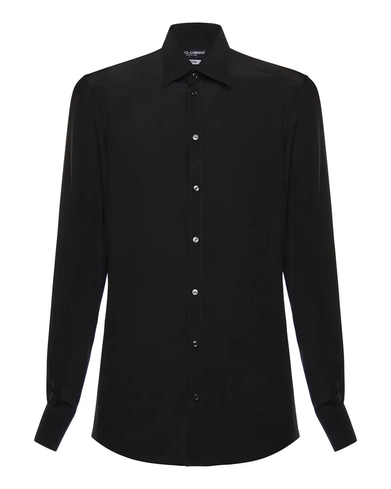Dolce & Gabbana Hemd - Schwarz Schwarz