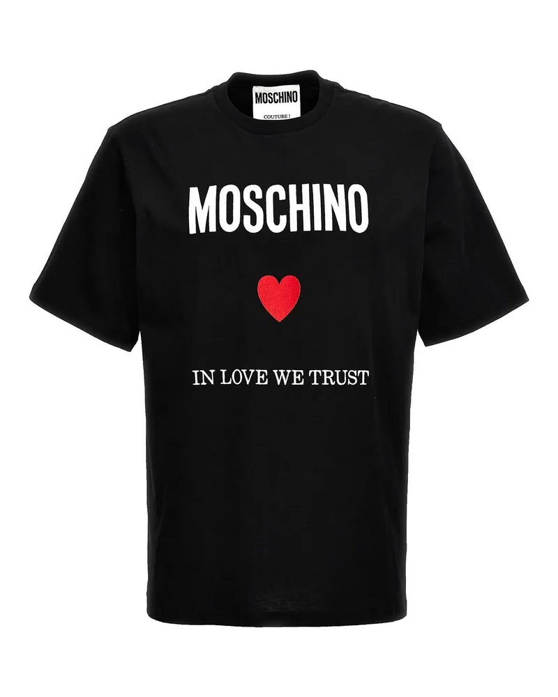 Moschino T-Shirt - Schwarz Schwarz