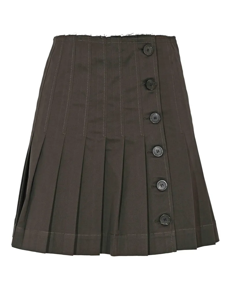 Semicouture Minirock - Dunkelgrau Dunkelgrau