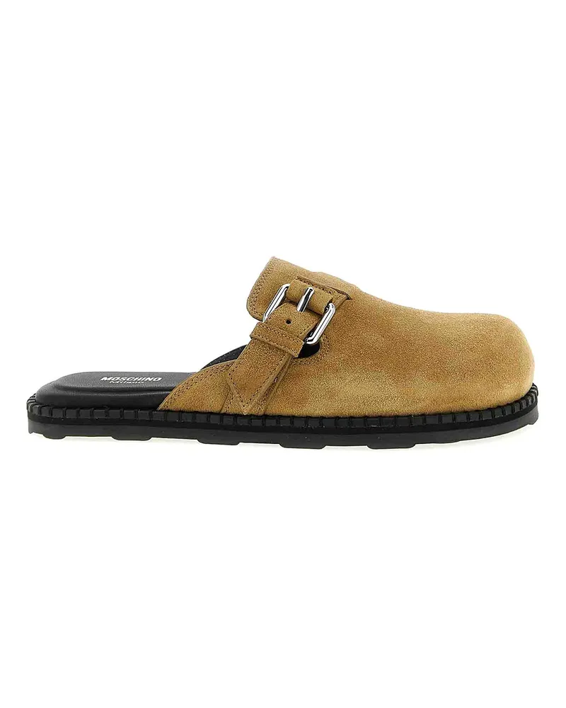 Moschino Mules - Beige Beige