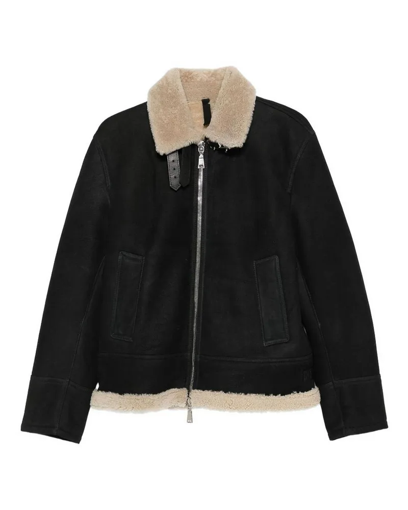 Tagliatore Knielanger Mantel - Schwarz Schwarz