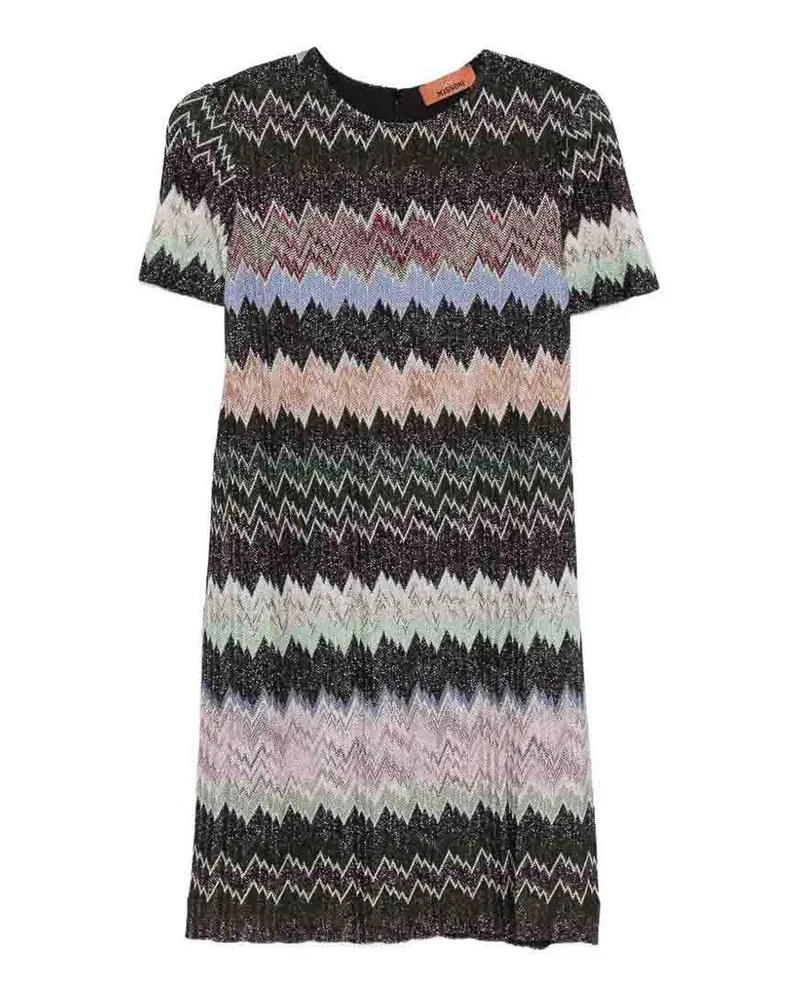 Missoni Kurzes Kleid - Bunt Bunt