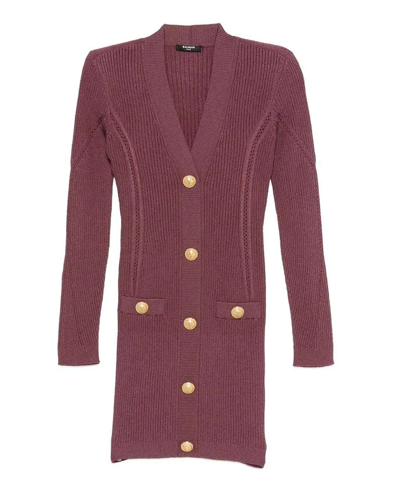 Balmain Kurzes Kleid - Lila Lila