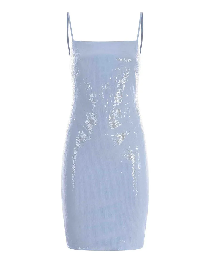 ROTATE Birger Christensen Kurzes Kleid - Hellblau Hellblau