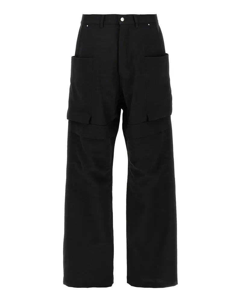Rick Owens Casual Hose - Schwarz Schwarz