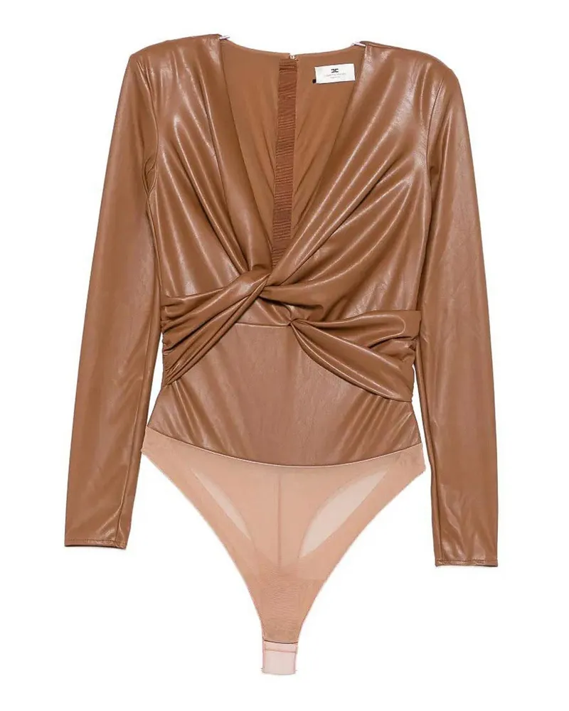 Elisabetta Franchi Top - Braun Braun