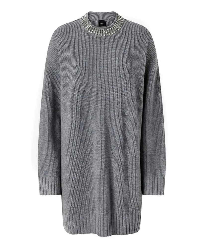 Pinko Kurzes Kleid - Grau Grau