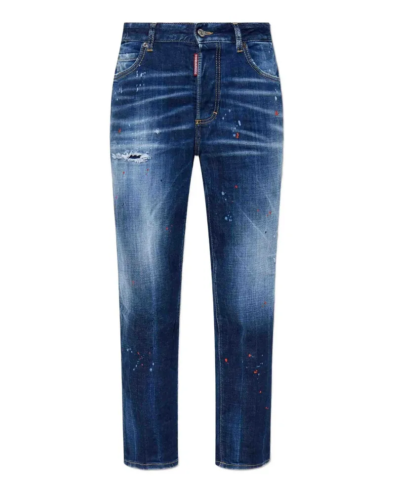 Dsquared2 Bootcut Jeans - Dunkelblau Dunkelblau