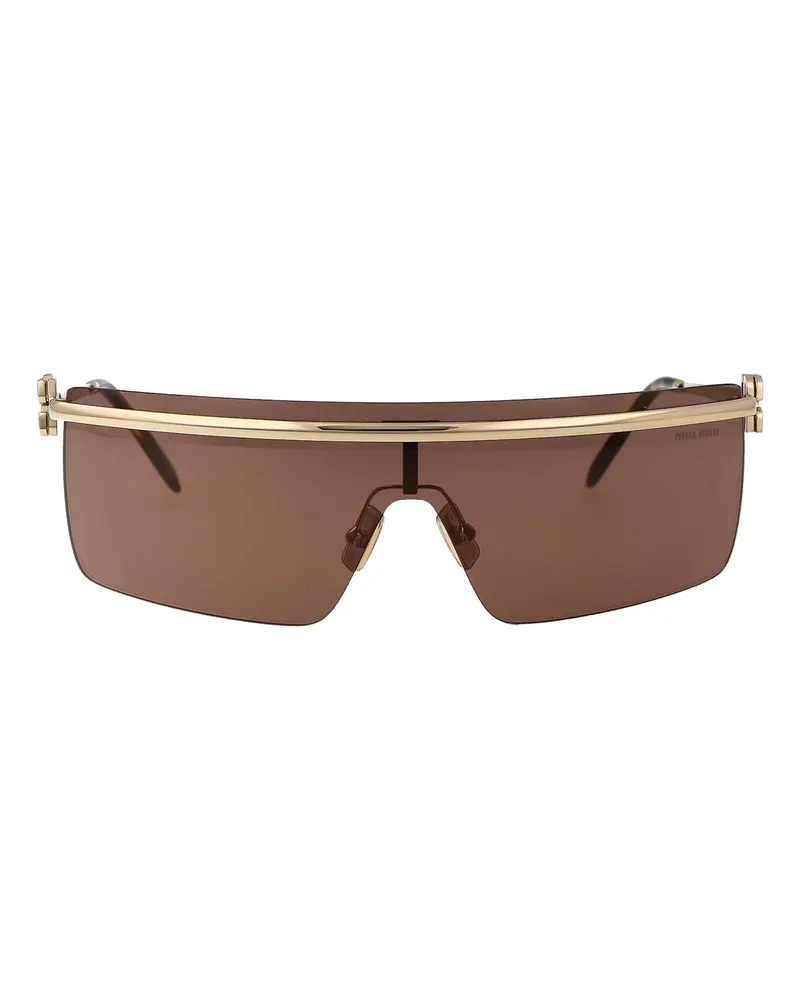 Miu Miu Sonnenbrille - Gold Gold