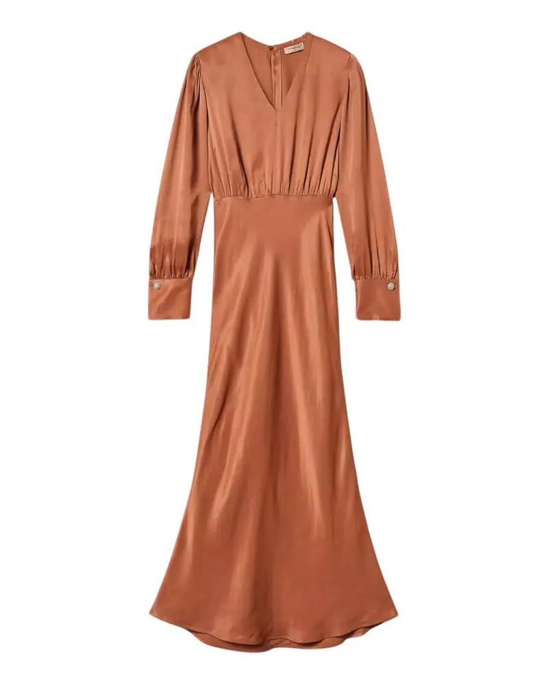 Twin-Set Abendkleid - Braun Braun