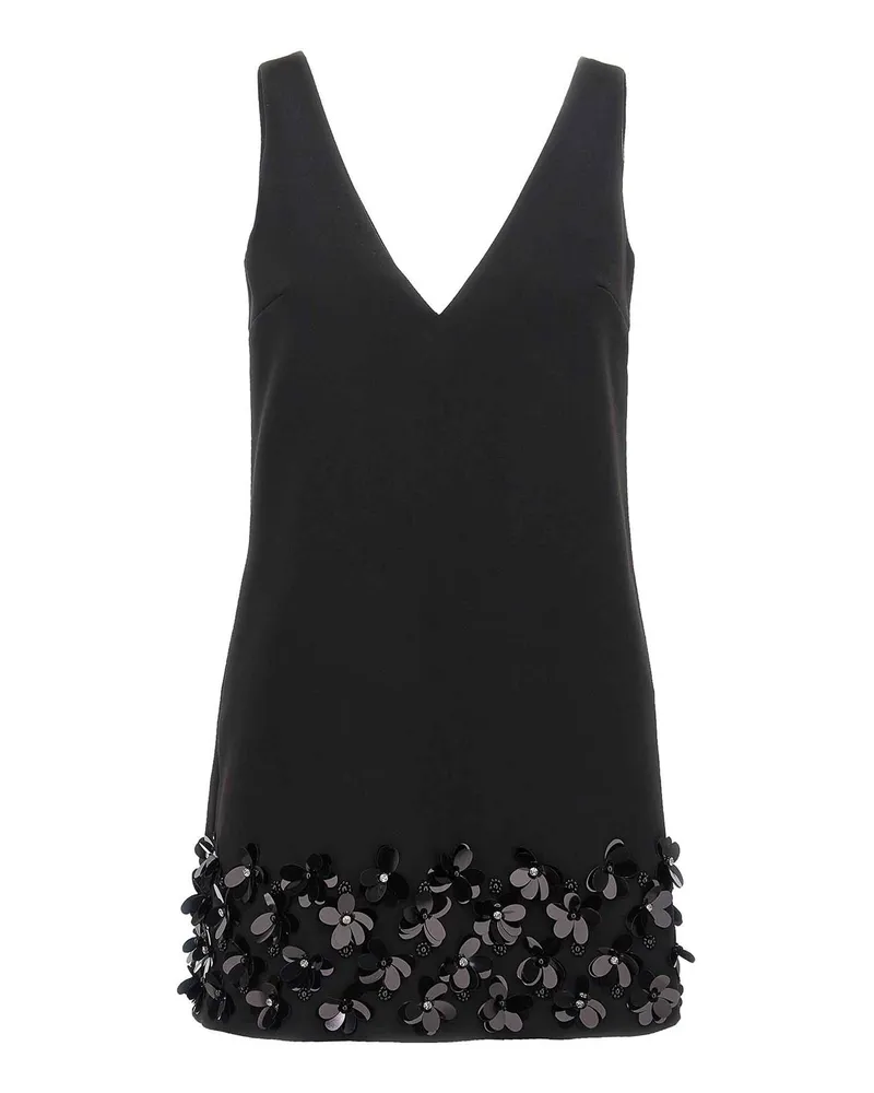 Self-Portrait Kurzes Kleid - Schwarz Schwarz