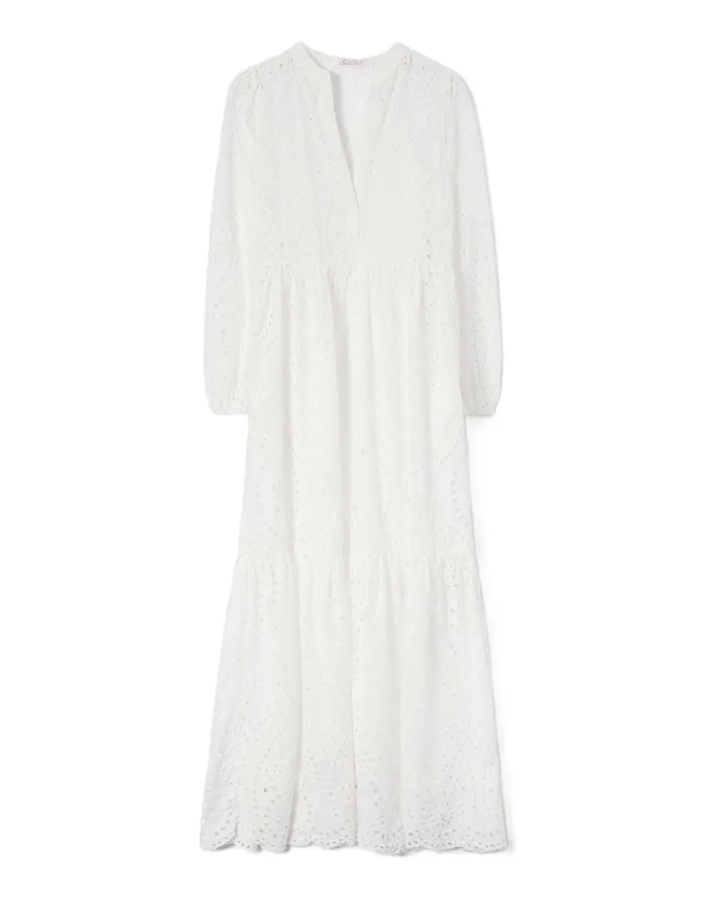 MC2 Saint Barth Abendkleid - Weiß Weiß