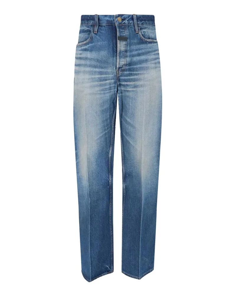 Fear of God Straight Leg Jeans - Blau Blau