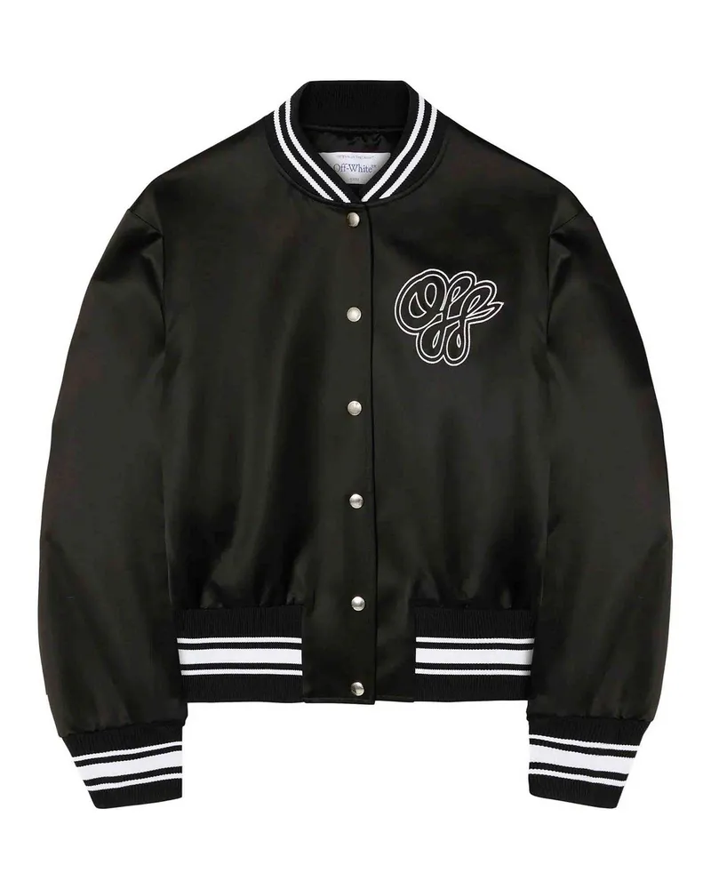 OFF-WHITE Bomberjacke - Schwarz Schwarz