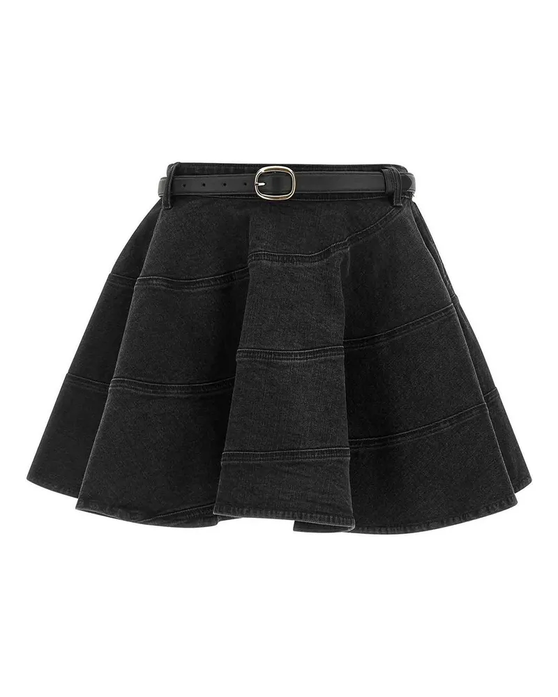 Self-Portrait Minirock - Schwarz Schwarz