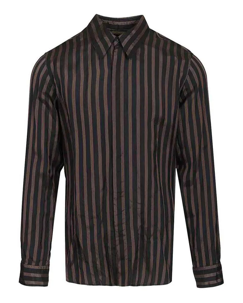 Dries van Noten Hemd - Blau Blau