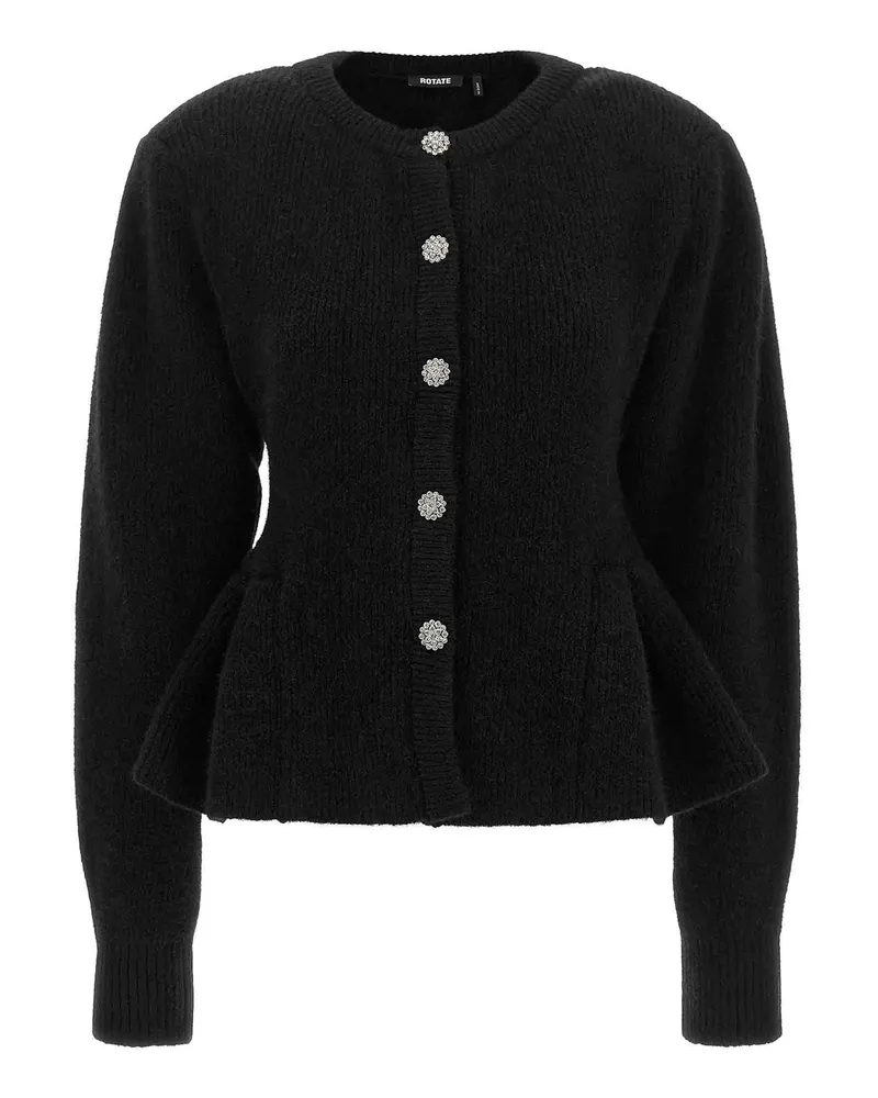 ROTATE Birger Christensen Cardigan - Schwarz Schwarz