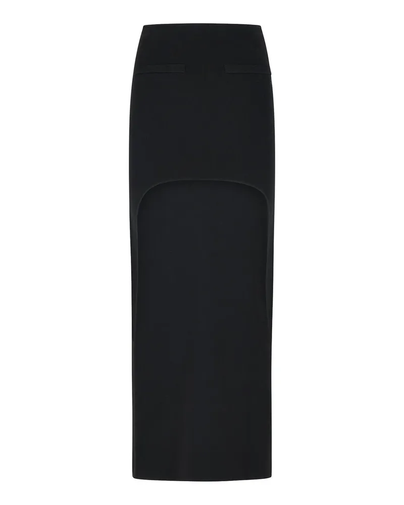 Courrèges Midirock - Schwarz Schwarz