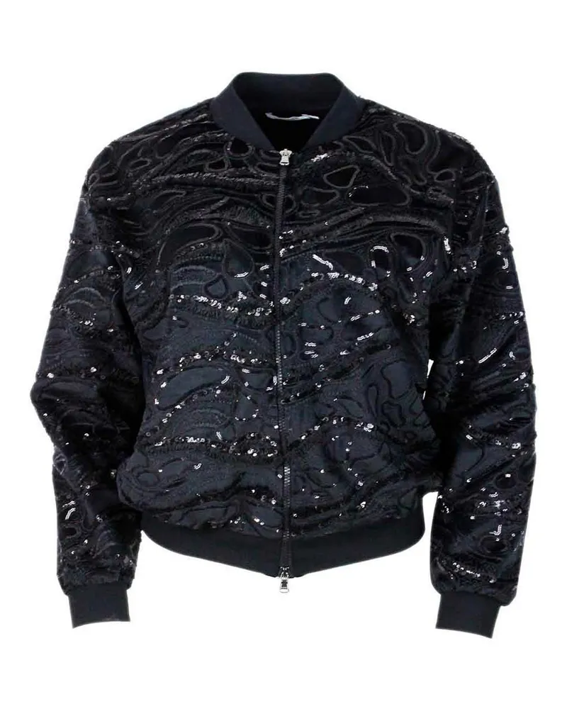 BARBA Casualjacke - Schwarz Schwarz