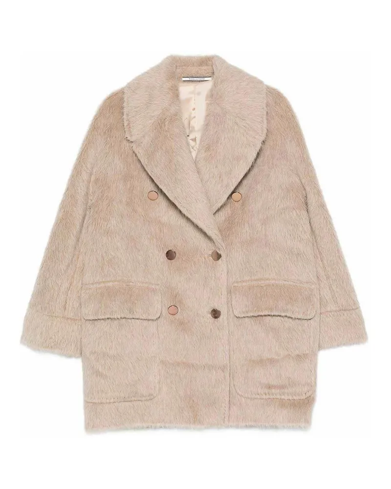 Tagliatore Knielanger Mantel - Grau Grau