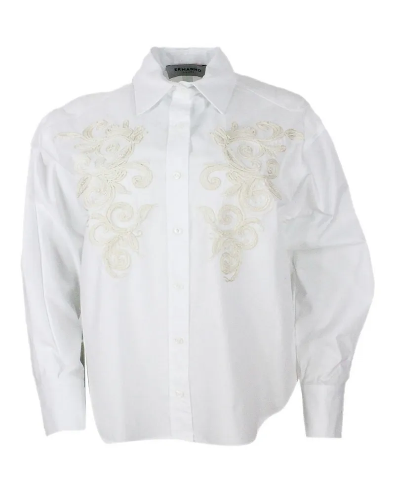 Ermanno Scervino Hemd - Weiß Weiß