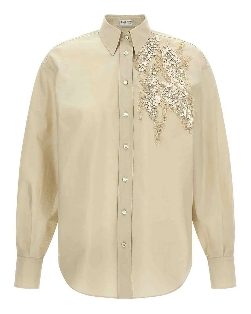 Brunello Cucinelli Hemd - Beige Beige