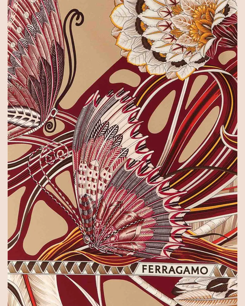 Ferragamo Schal - Bunt Bunt